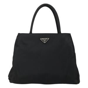 Prada Nylon Open Re- Tote Black